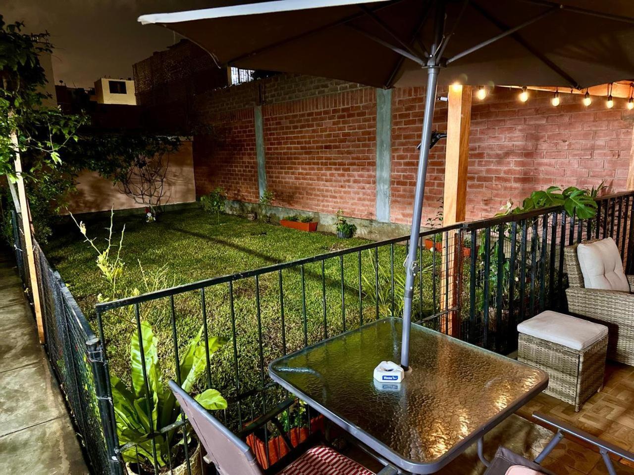 Acogedor Departamento Amoblado En San Miguel, Primer Piso, Wifi. Lima Kültér fotó